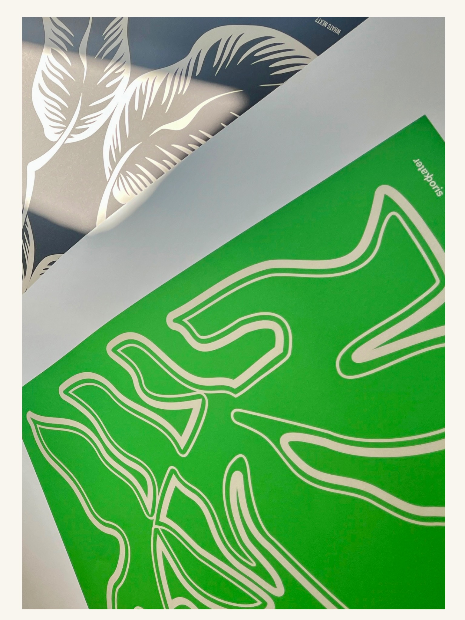 BORIS KATER EDITIONS — Papier- und Druckdetail